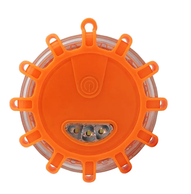 VCAN Road Safety Emergency 9 Modes Magnetic Rechargeable LED Road Flare Flashing