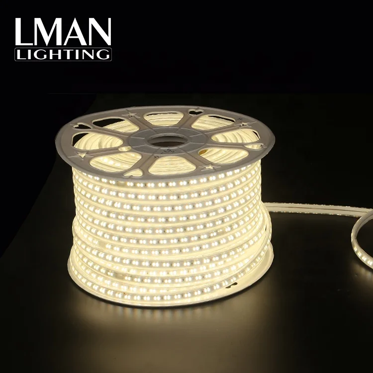 OEM ODM Factory горячая Распродажа двухцветная наружная Водонепроницаемая IP65 SMD 5050 110V 220V светодиодная лента