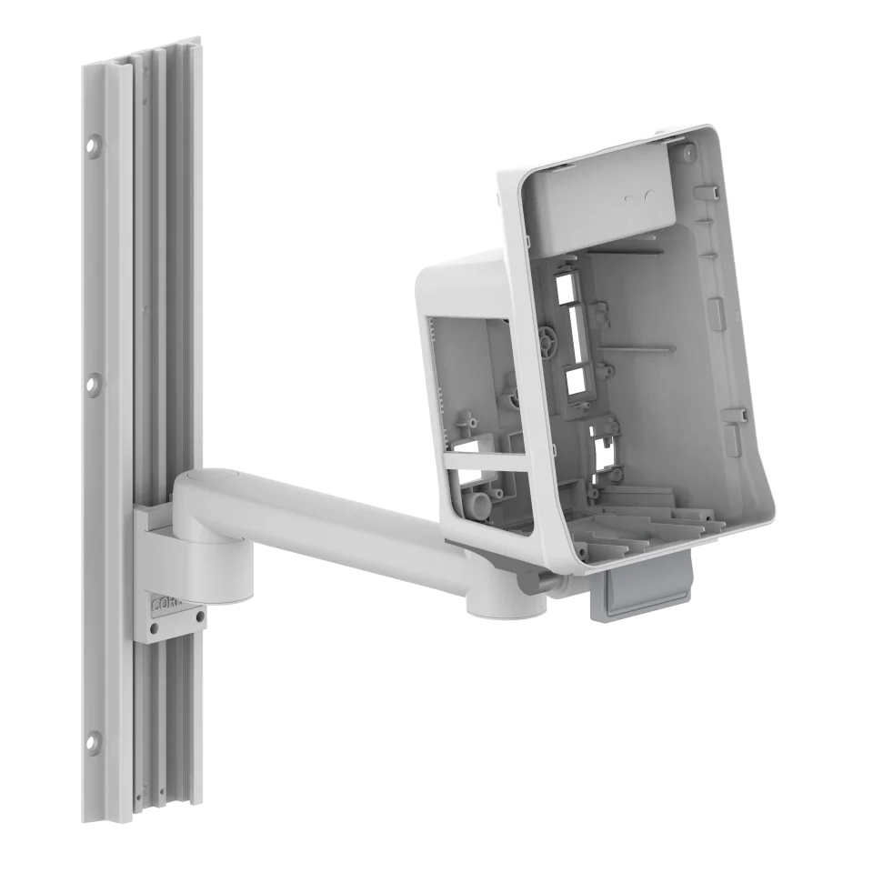 Wall mount bracket rotated support arm for patient monitor Mindray IPM uMec