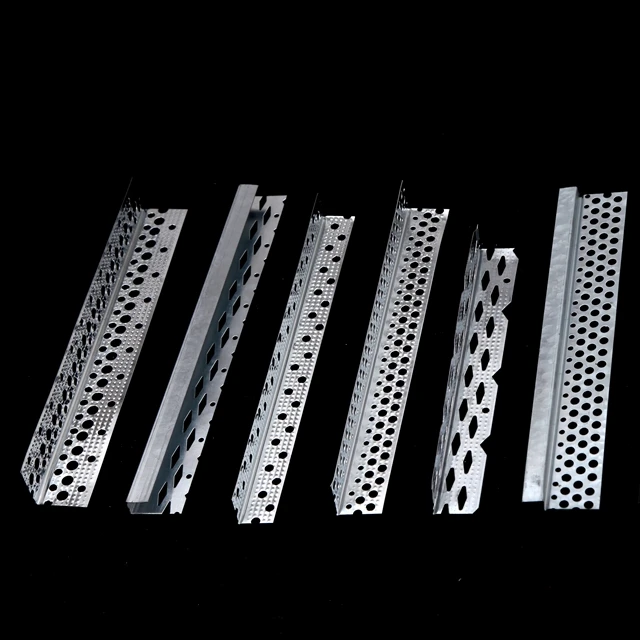 Manufacturing professional Galvanized Steel Gypsum Board Drywall Ceiling System Metal Corner Bead Wall Angle