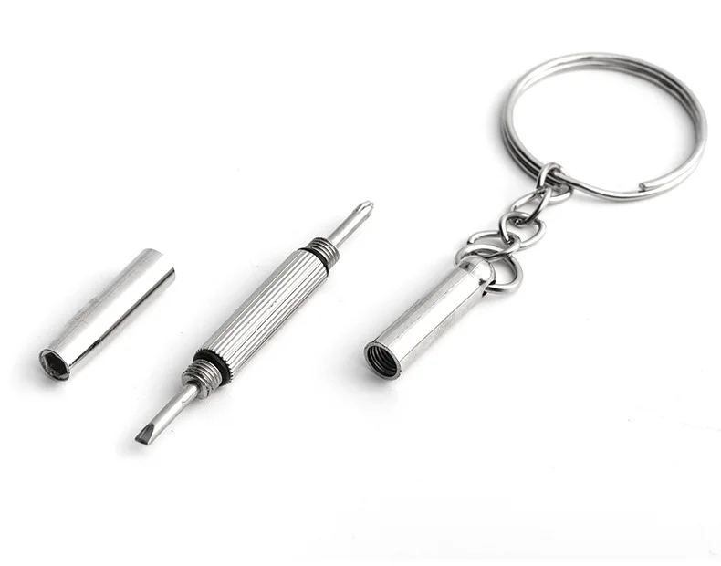 3 in 1 Mini Sunglasses Glasses mobile Watch Repair keychain screwdriver home essential tools glasses screwdriver