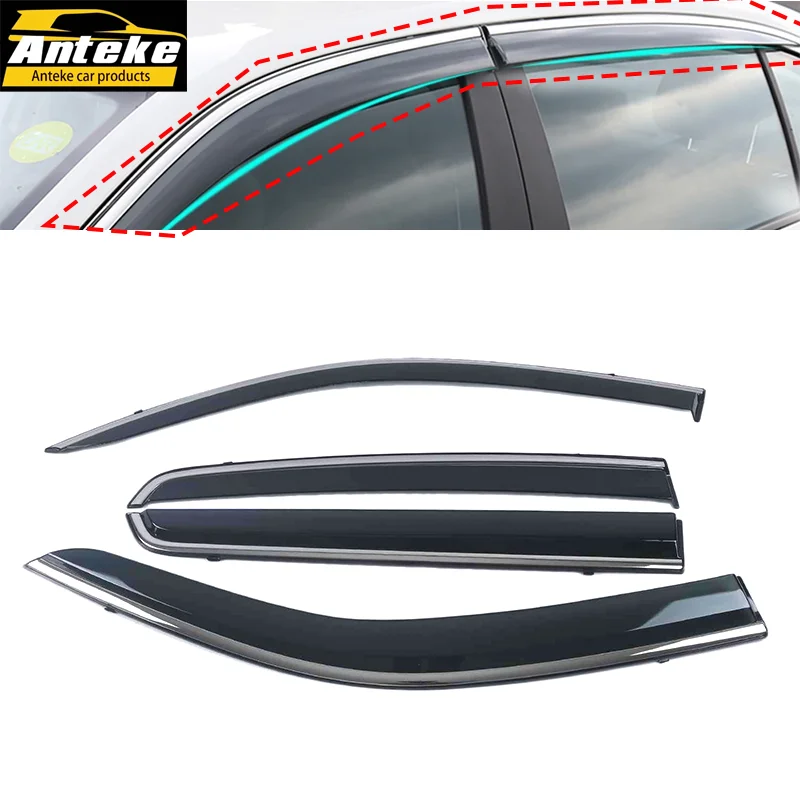 Car window deflector exterior trim OEM for Toyota Hilux sun visor rain shield trim