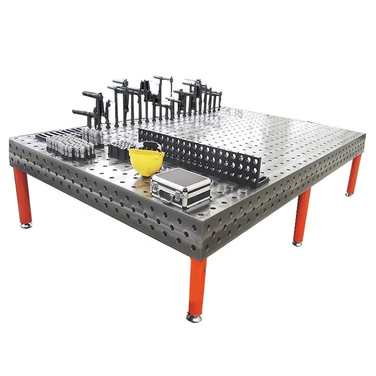 High quality Welding Table Cast Iron 3d welding platform with fixture Accessories Steel