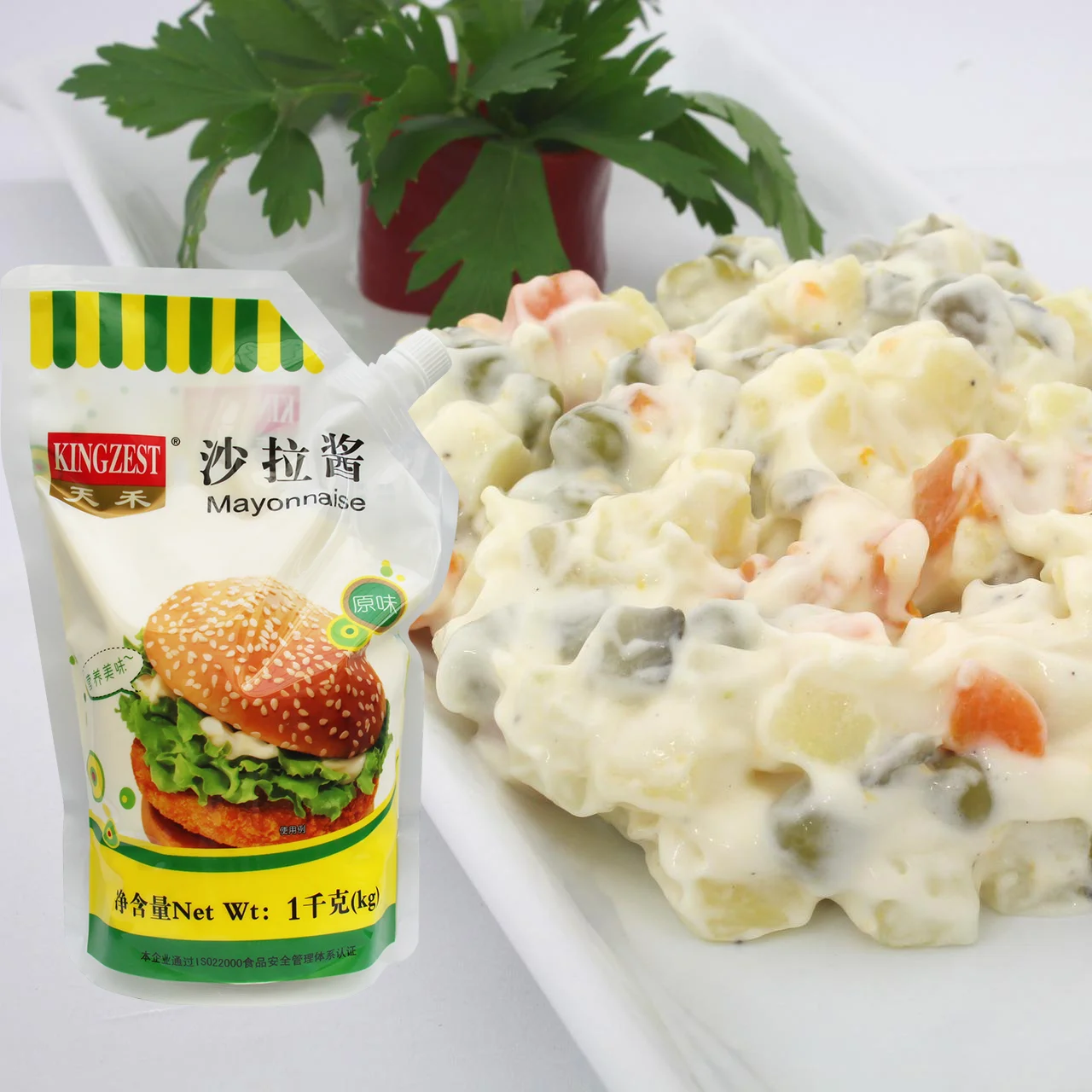 Пластиковые Упаковочные пакеты, майонез 5 кг, завод по производству майонеза в упаковке