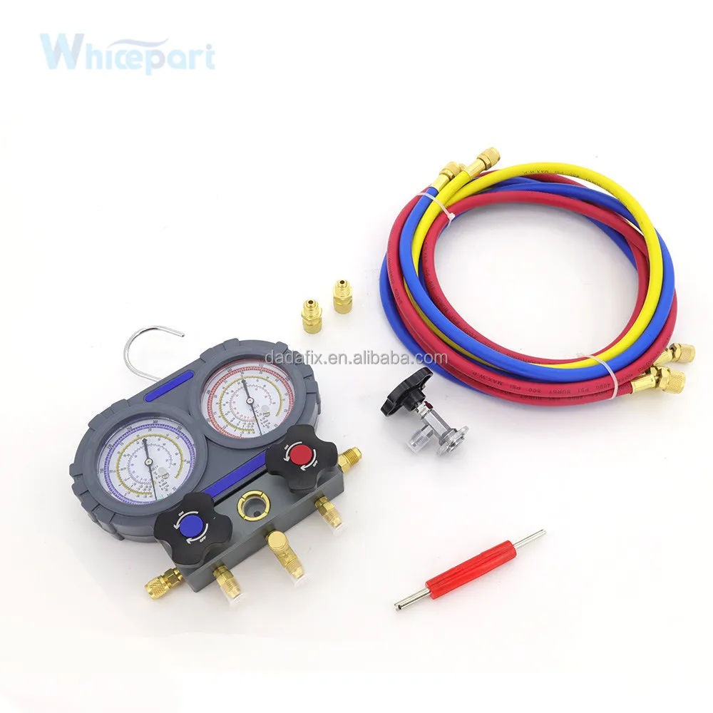 R1234YF gaug ac набор манометров для манометра цифровой манометр R22 R32 R404A R410A холодильного инструмента автозапчасти переменного тока
