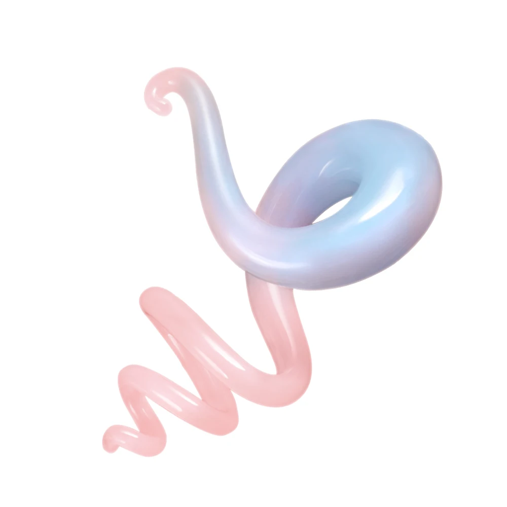 Black Snail Shape Ear Tunnel Question Mark Design Acrylic Ear Expander Body Piercing Jewelry