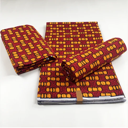 New Design Colorful Kente and Hitarget Real Wax Fabric African Wax Prints Ghana Style Wedding Fabric