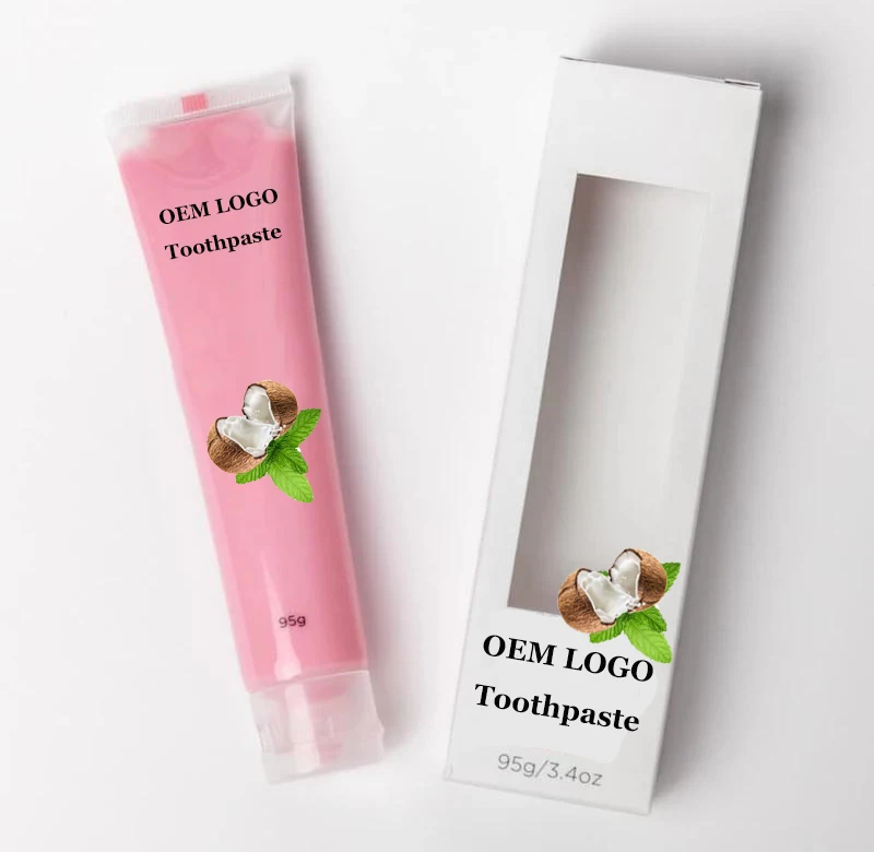 Guangzhou nano hydroxyapatite coconut oil day night toothpaste with high quality