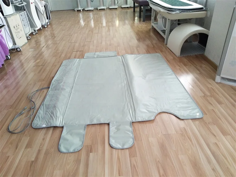 Hot sell  Wholesale thermal 3 heated zone wrap sauna blanket for body slimming