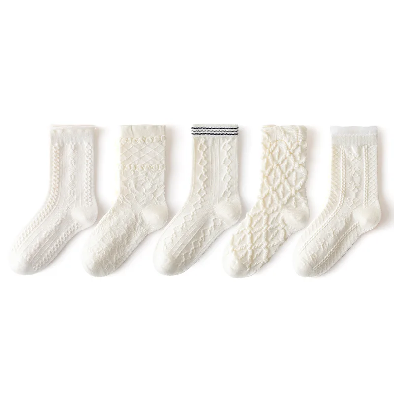 Женские белые носки