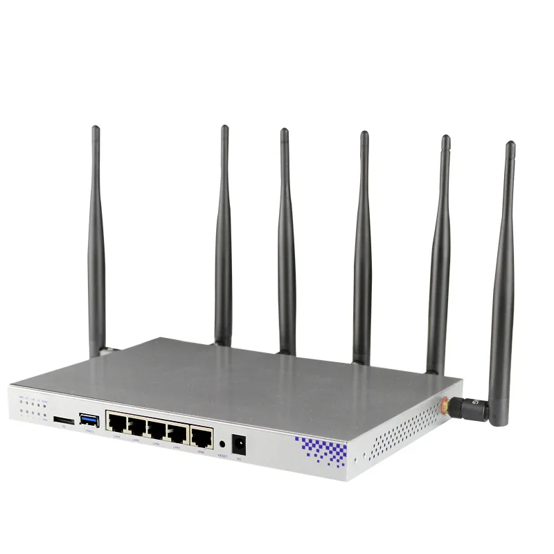 1200 Мбит/с двухдиапазонный гигабитный openwrt маршрутизатор vpn модем сторожевой оборудования со слотом для SIM карты EP06-A EM12-G EM160R EM500Q