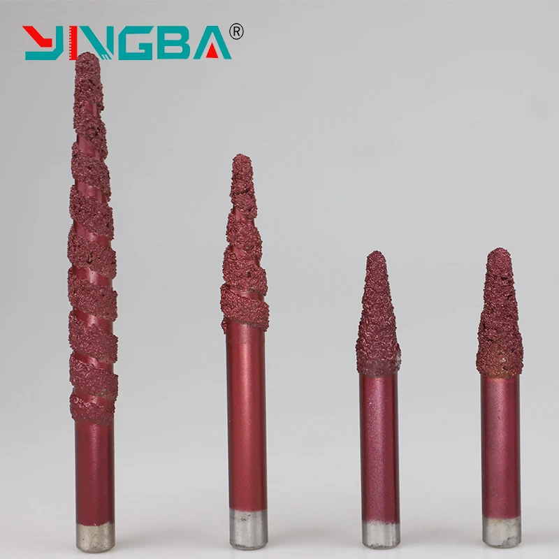 Factory Prices The Latest Version CNC Carbide Stone Engraving Bits Granite Taper Knife