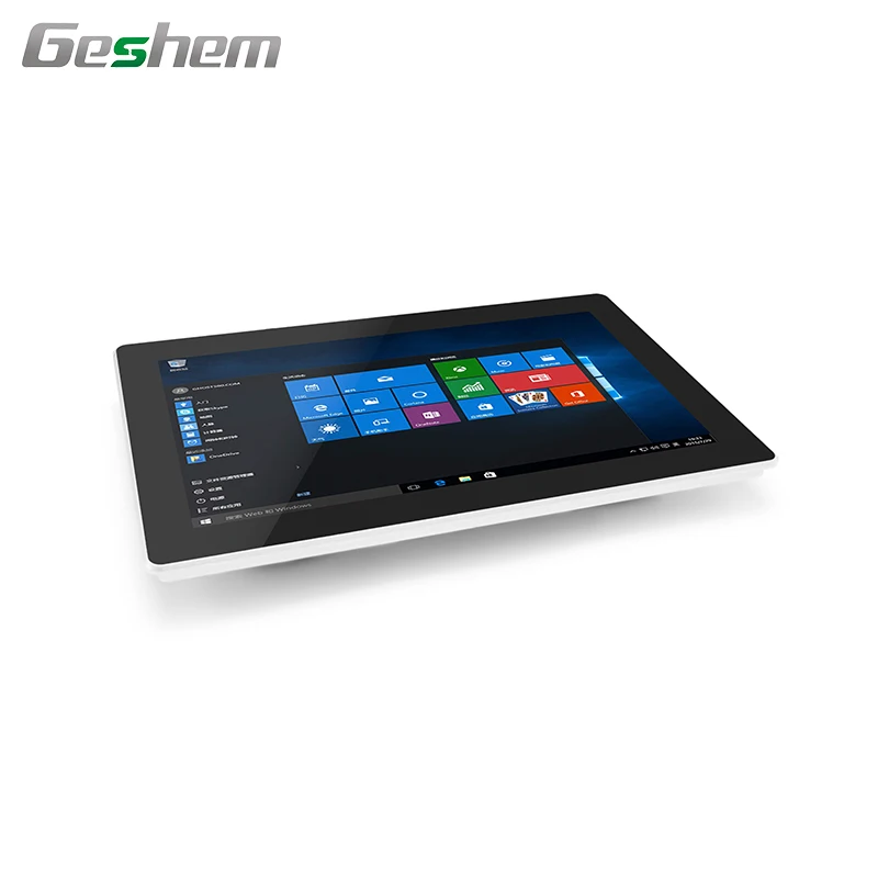 All in one touch screen computer industrial panel pc 19 inch with Core J1900 i3 i5 i7 6 USB GPIO
