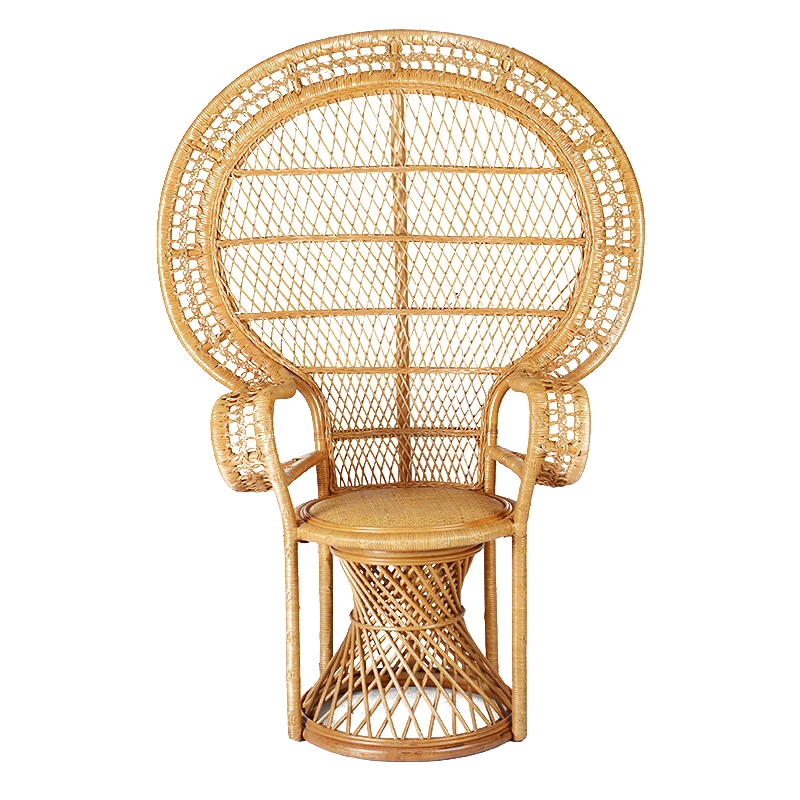 Factory customized Craftsman Design Style outdoor furniture leisure villa lounge outdoor leisure wicker rattan garden chairs
