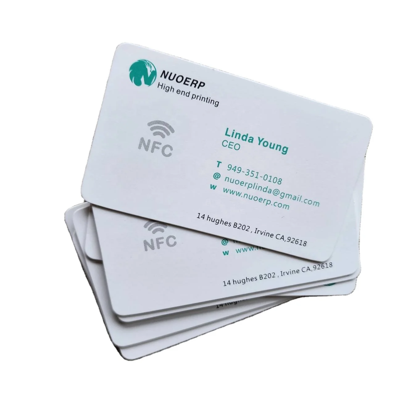Smart business cards NFC business card can tap by NFC mobile phone