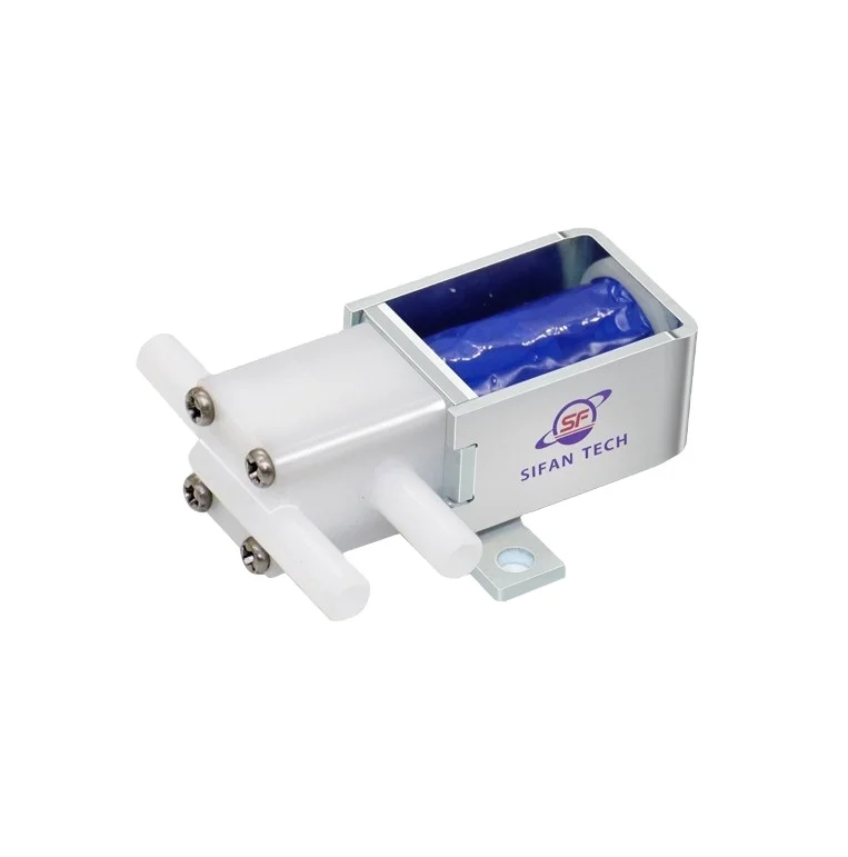 3 way plastic solenoid valve 24V DC mini solenoid valve air 12v no for portable ice maker self latching solenoid valve