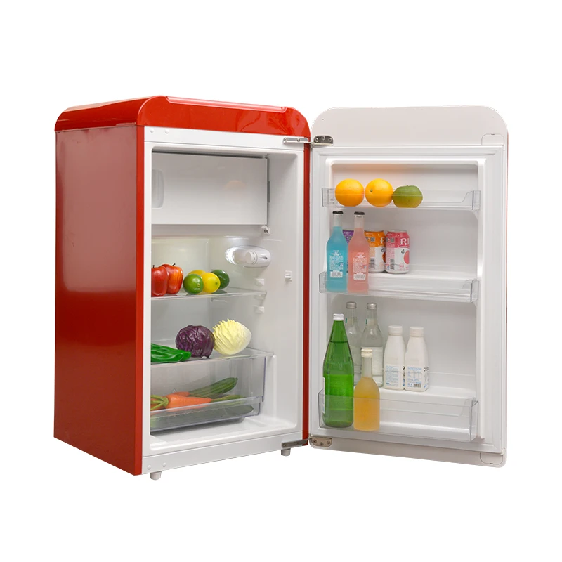 2022 высокий холодильник в стиле ретро однодверный Винтажный дизайн на заказ