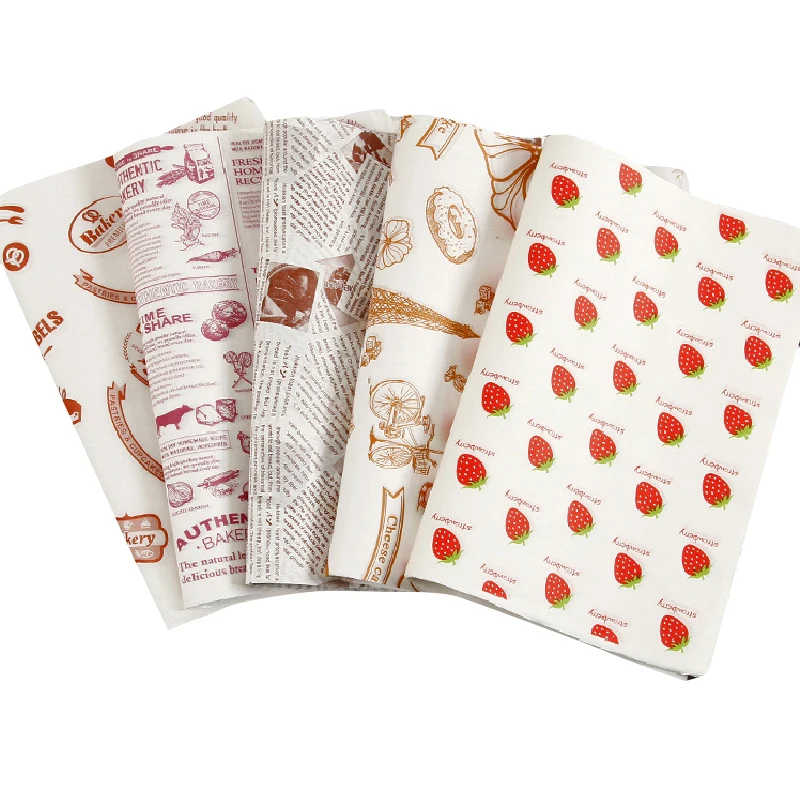 eco friendly Floral pattern glod pink product brown personalised Shoe clothing packing printed Tissue Paper