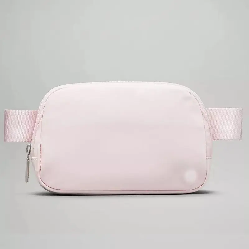 Women Lulu Belt Bag Fanny Pack Red Pink Blue Everywhere 1L For Women Yoga Sports Crossbody Bags Adjustable Waist Bag