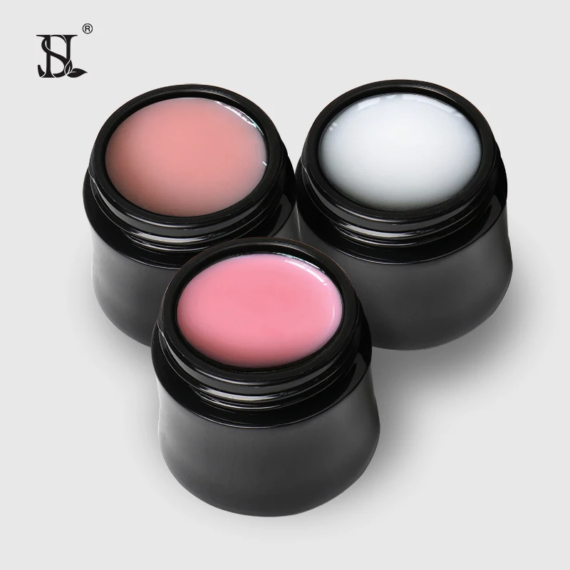 Фирменный гель Hs для наращивания ногтей, твердый гель без горения, Быстросохнущий гель для наращивания ногтей, УФ-гель