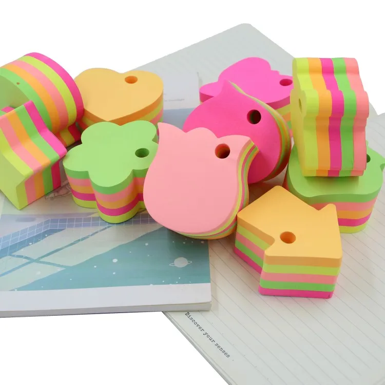 Customized Stationery Students And Office Memo Sticky Note Pads Book Colorful Sticky Notes