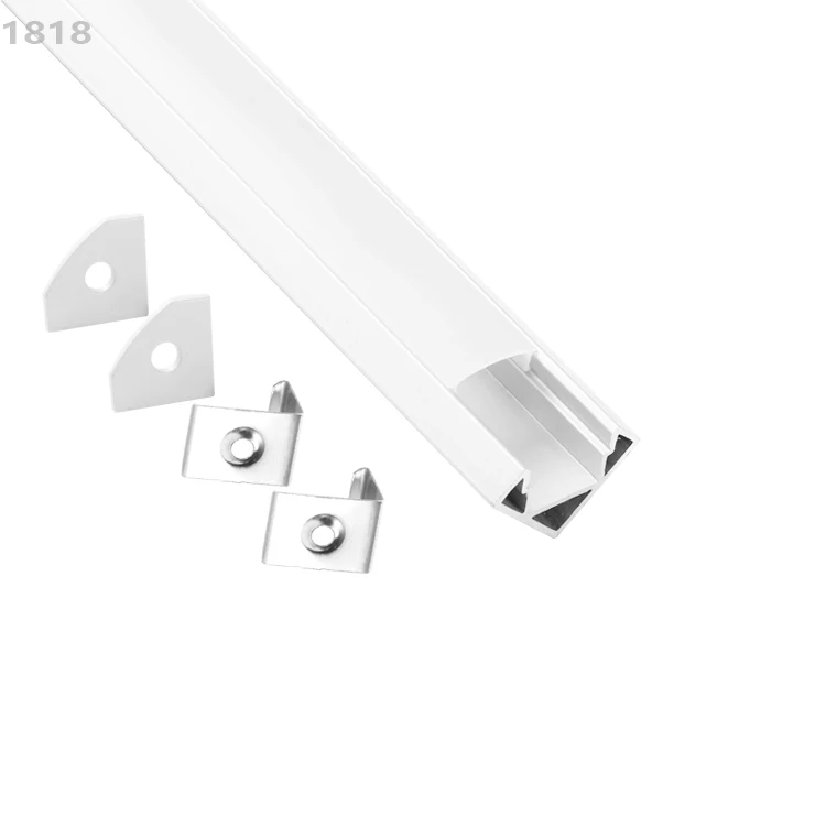 ZM1818 Pvc Profile For Led Bar, Flexible Led Strip Light Aluminum Profile Channel Spot