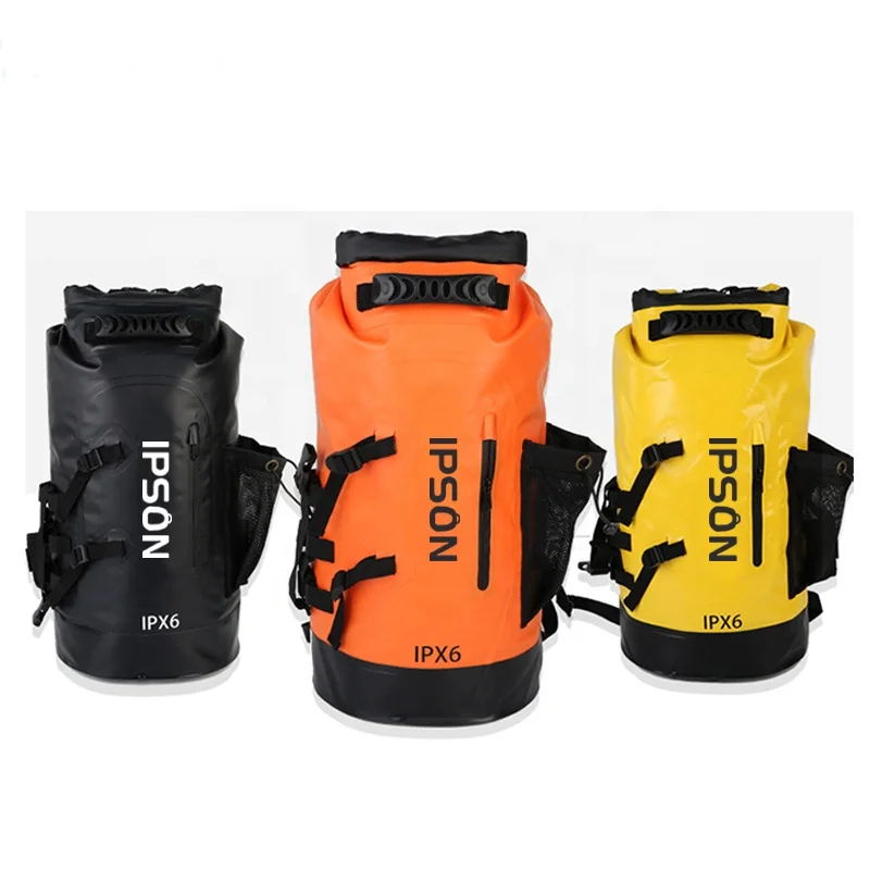 
Waterproof Roll Top Dry Bag Backpack Hiking Bag 