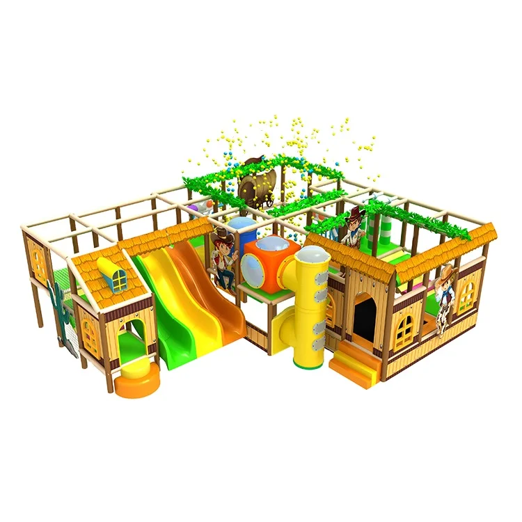 Popular lovely Indoor playground little kids play set amusement park products