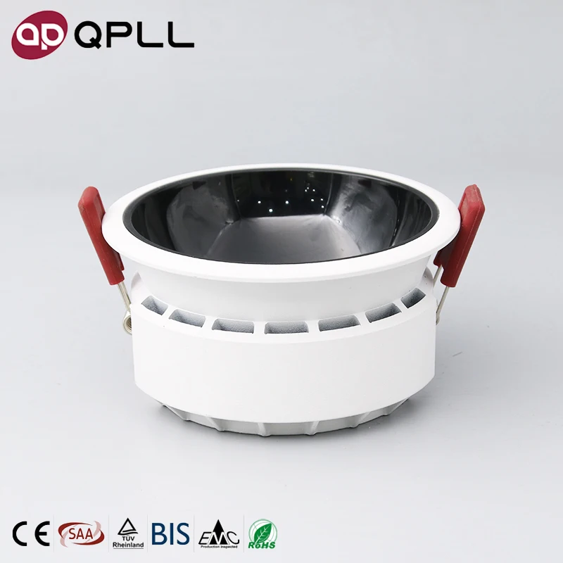 2700K-6000K CCT Office Commercial Spot Light Indoor 12W Recessed Mounted COB LED Spotlight