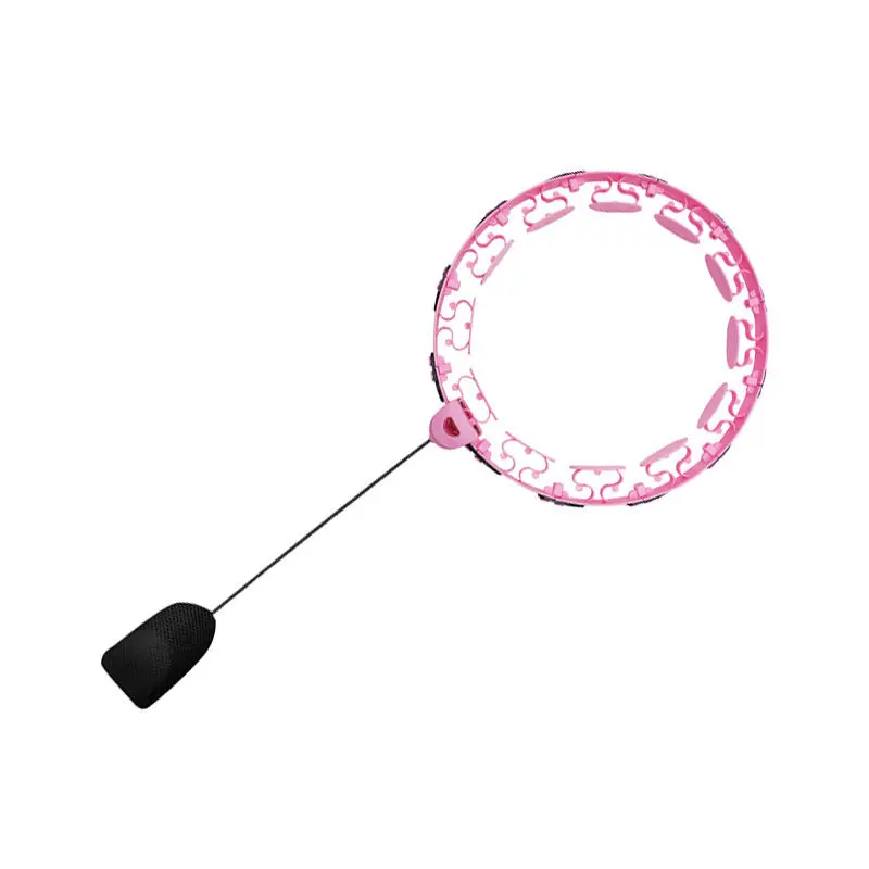 Wholesale Detachable Lightweight Adult Fitness Hoops Pilates Accessories Non-falling Smart Fitness Hoops