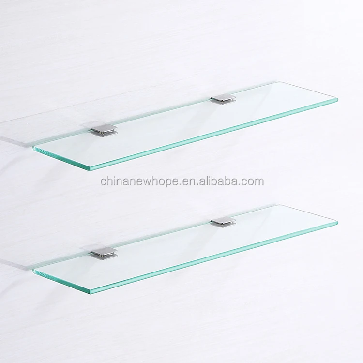 Glass trays 8mm 10mm tempered glass shelves bathroom glass corner shelf