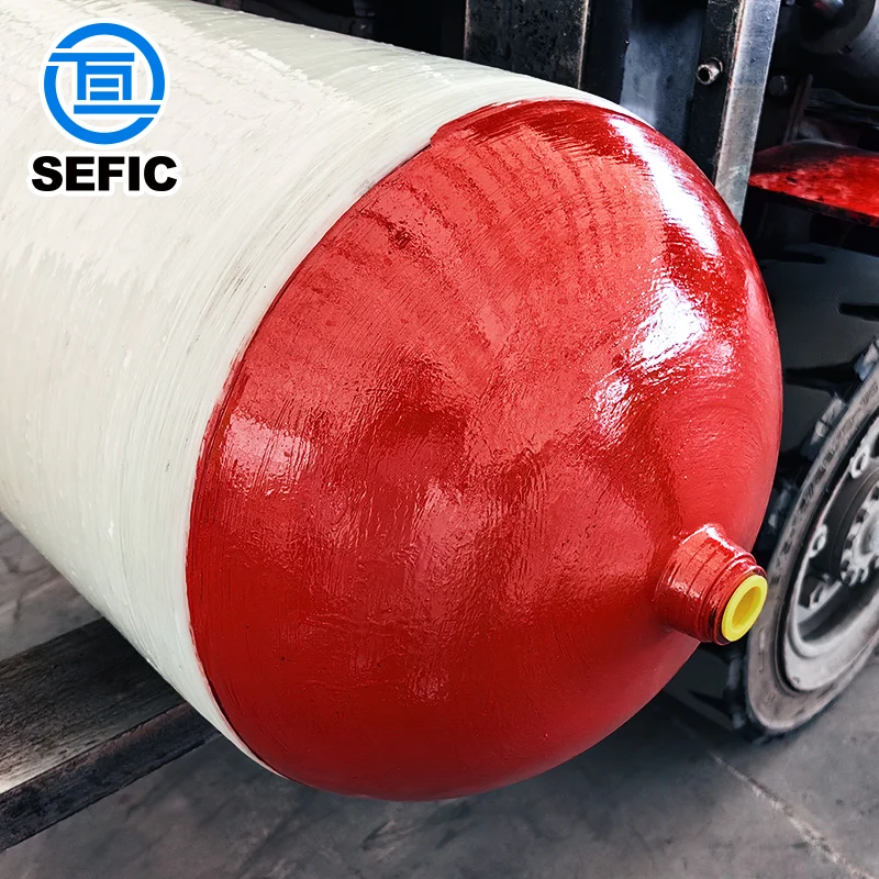 406mm 200l 200bar Iso11119 Standard Type 2 Cng Tank For Car Truck Vehicle
