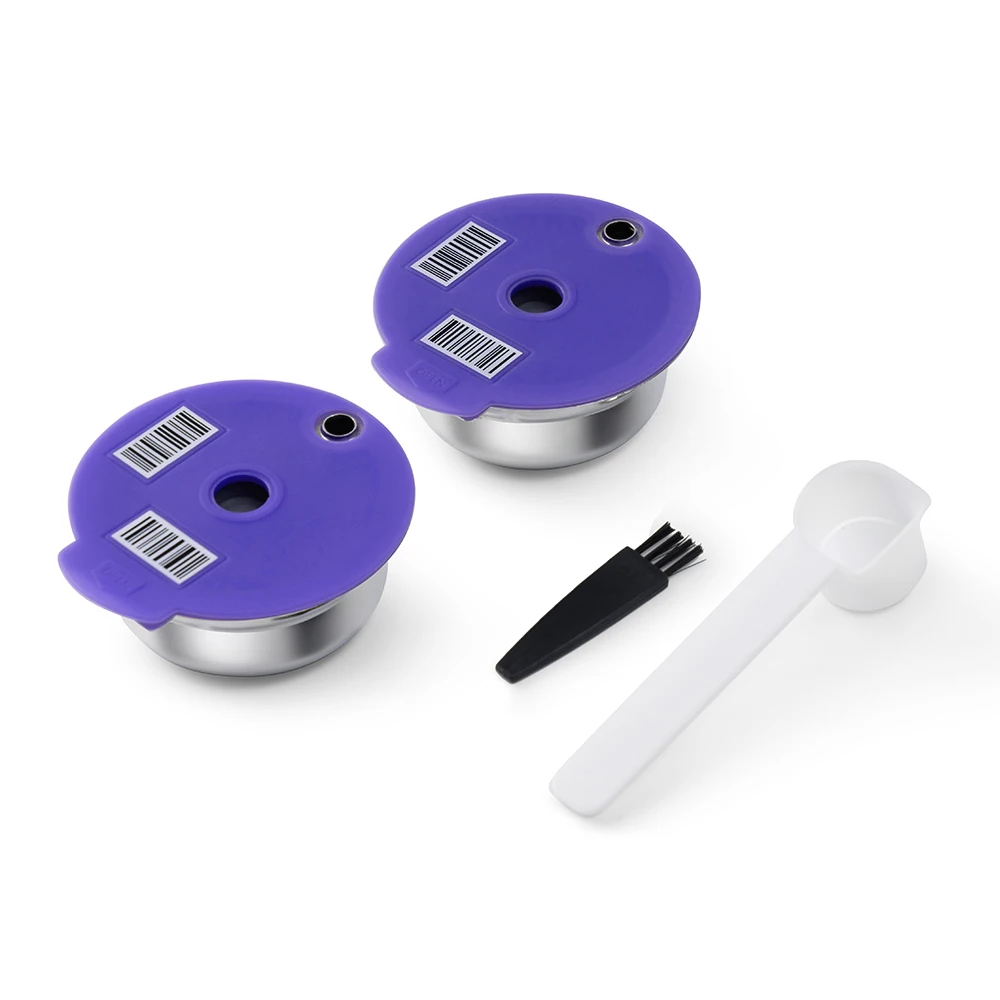 Reusable Bo-sch Tassimo Coffee Capsule Stainless Steel Refillable Filter for Bo-sch Tassimo Blue Coast OEM Service Pods