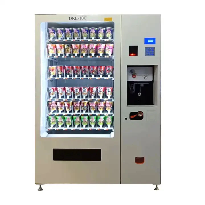 Instant noodles vending machine  ramen vending machine with hot water