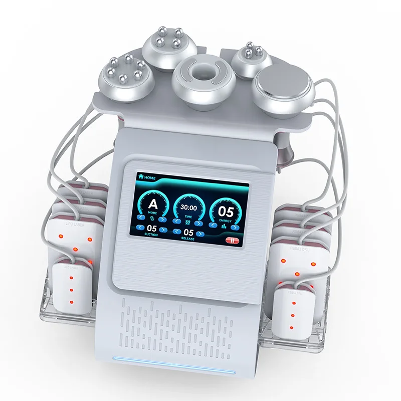 2024 Body Slimming Machine Fat Burning Machine 6 In 1 Body Slimming S Shape 80k RF Body Massage Machine Price