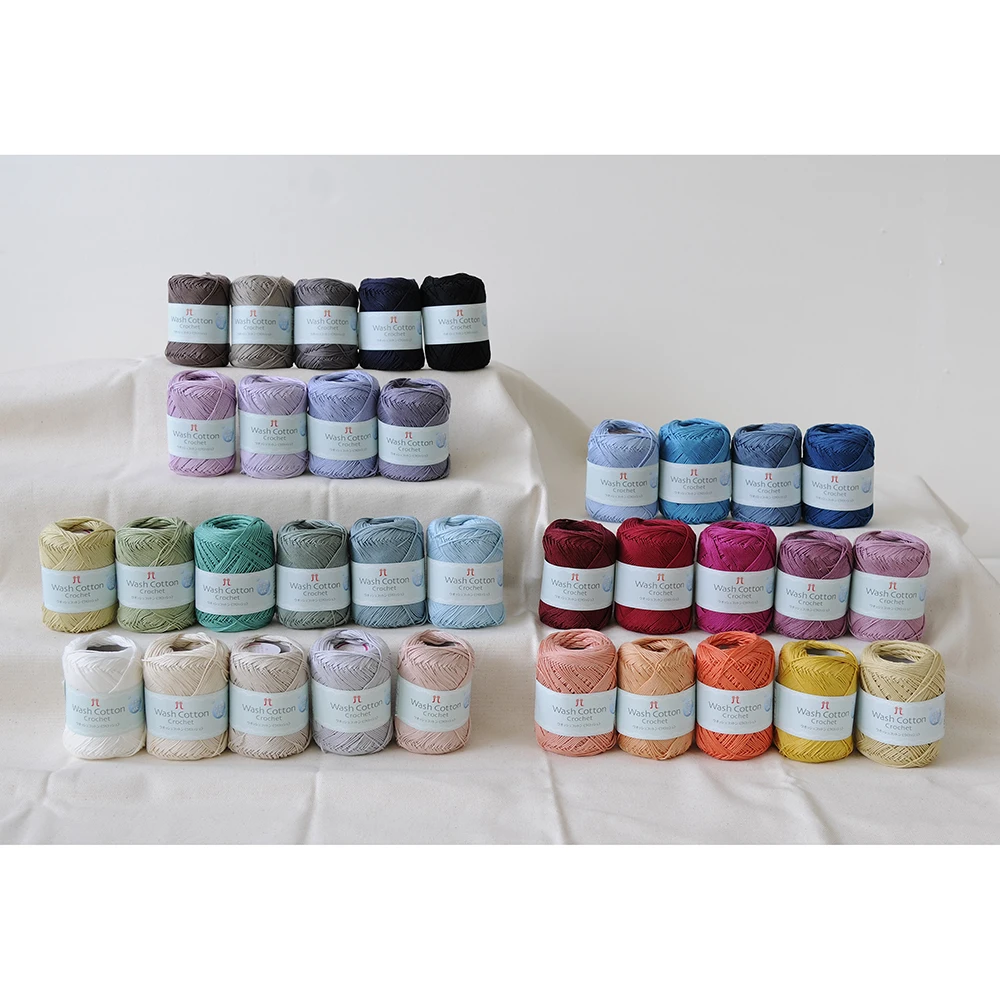 
Japanese Bulk Elegant Shine Soft 100% Cotton Yarn With Good Price 