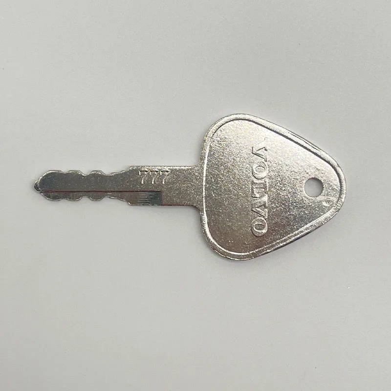 Volvo Old B-series Excavator Key Number 777 Door Opening and Locking, Ignition and Start Switch Key