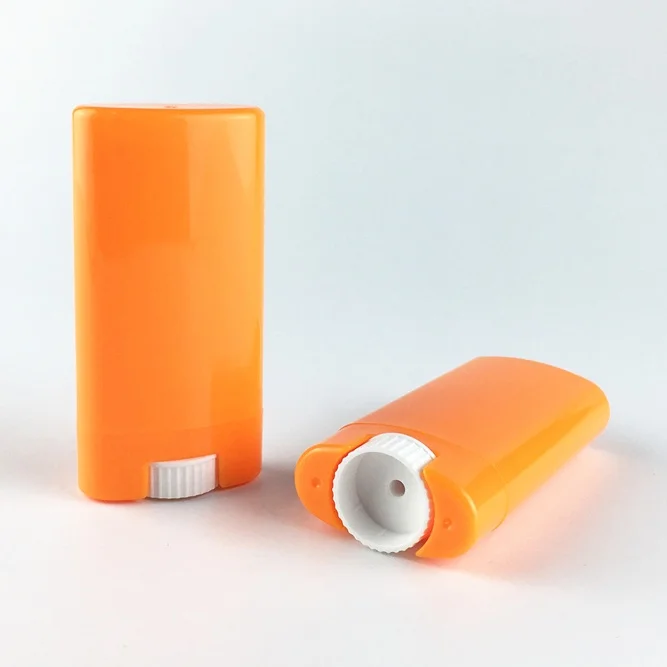 Luxury Plastic Push Up Small Deodorant Containers Empty Deodorant