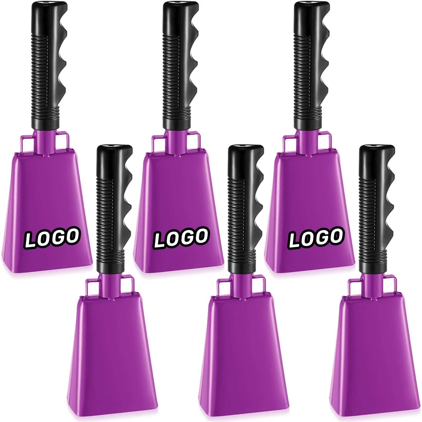 cow bell manufacturers supplier race merch for sports event football match Make a vibrant sound cow bell large