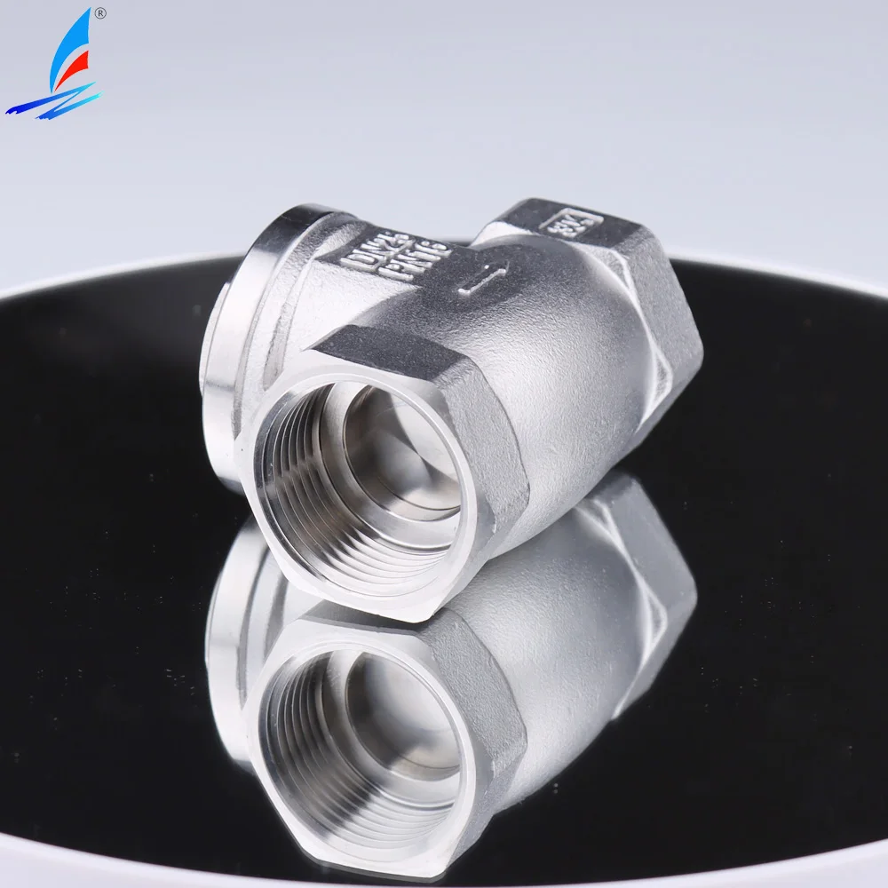 1/2in 304 stainless steel Horizontal  Check Valve Fluid Horizontal Check Valve