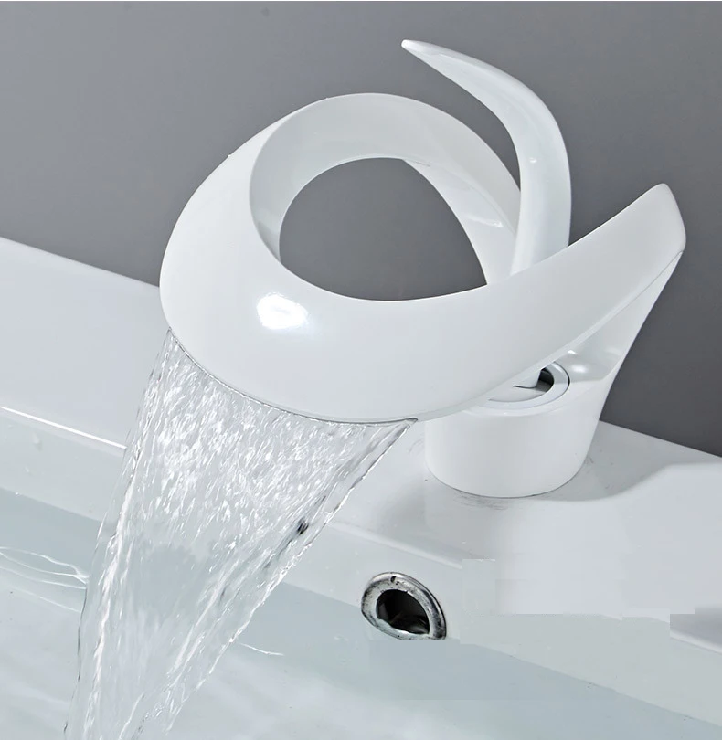 Greece Special style modern tall body tap mixer chrome brass high quality water hotel basin faucet