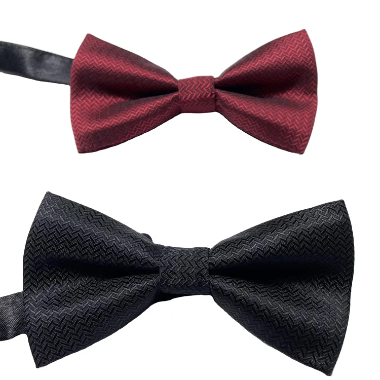 Factory custom twill multi-color bow tie