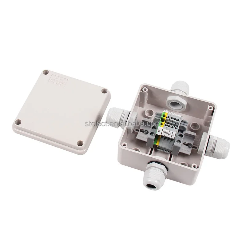 Manufacture Multiple Sizes  IP66 Waterproof Plastic Box ABS PC Electrical Switch Box Junction Box