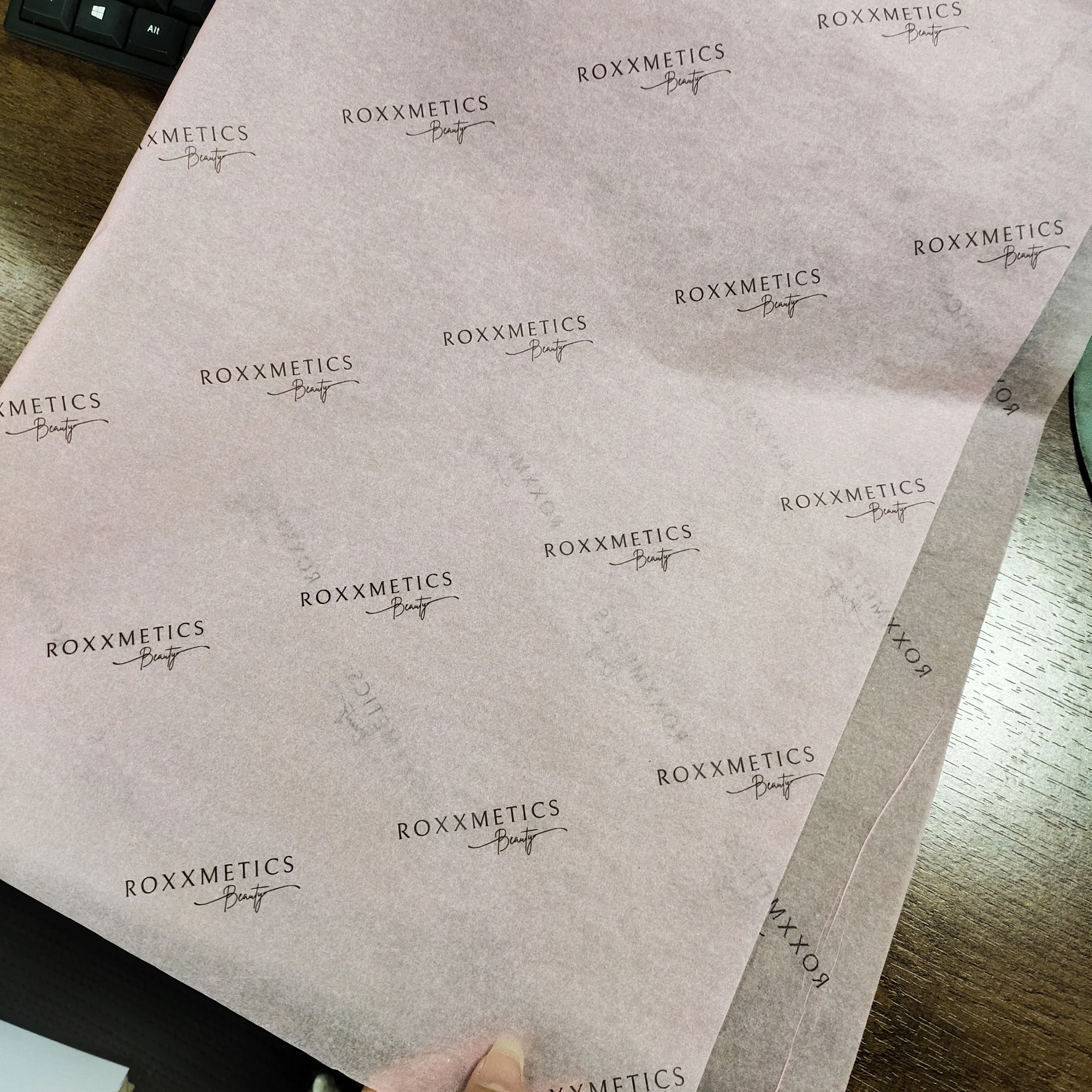 custom printed tissue paper packaging wrapping paper for clothing custom packing paper