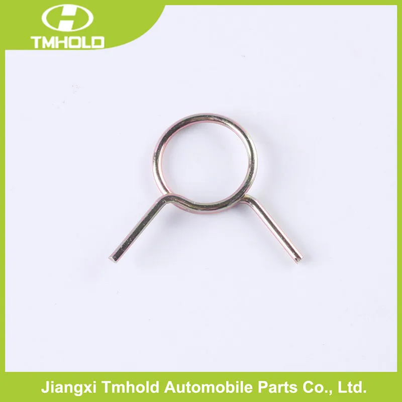 
two wires mesh fastener clamps without nut for automobile 