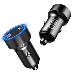 3.0 Dual Usb Car Charger 2 Ports,2 Usb 12V Mini Car Charger Usb Mini,dual Mobile Usb Mi Car Charger Small