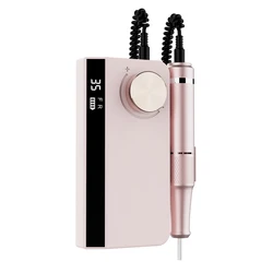 Electric nail drill  portable 35000rpm nail drill machine rechargeable professional manicure drill nail powerful use for salon