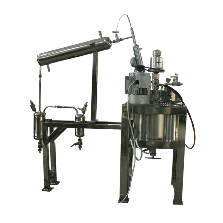 Lab 10l 20l 30l 50l 100l stainless steel Vacuum pyrolysis reactor