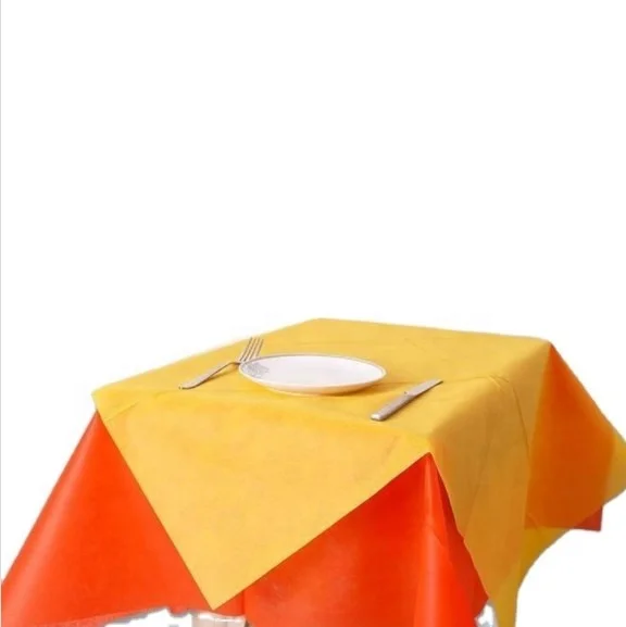 polypropylene non woven table cover waterproof  dining  non woven table cloth sheets