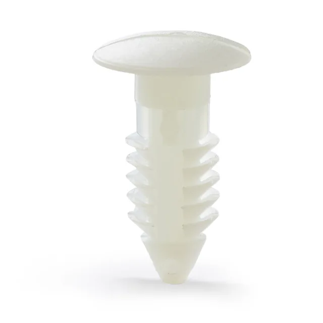 White nylon cross round head screws Cross pan head plastic screws Plastic screw bolts M2M2.5M3M4